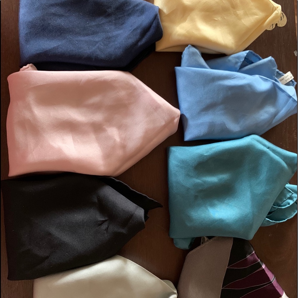 Men’s silk hankies